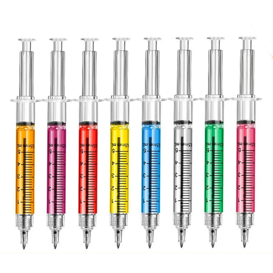 Lot de 8 Stylos Seringues